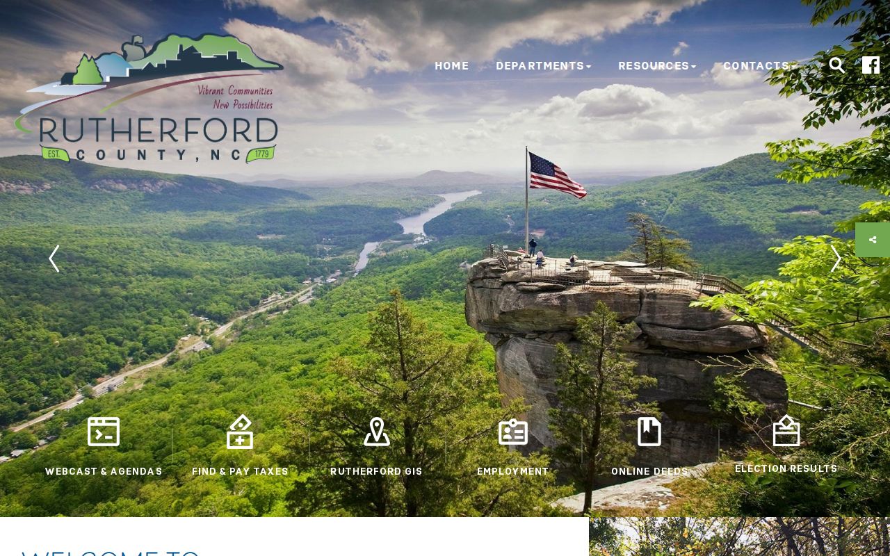 Official Rutherford County government department gateway for criminal record requests